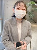おん眉×ボブ