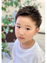 ヘアシエスタ ハル(hair siesta HALU) ツーブロック アップバング