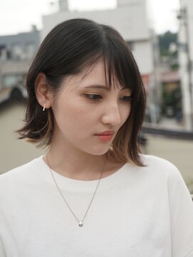 イケハ(IKEHA) インナーカラー×ボブ