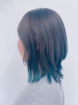 ダンクレスト(Daan Crest) 【ターコイズブルー】×【インナーカラー】