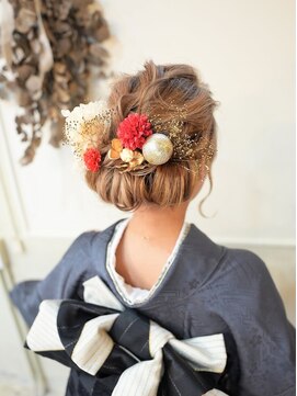 ボアップ 京橋店(boappu) #ヘアアレンジ#編み込み#浴衣ヘア#浴衣アレンジ#アップスタイル