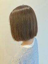 スタジオ アルファプラス 日暮里店(studio α+)&nbsp;30代40代50代◎大人ナチュラルワンレンレイヤーボブ　日暮里