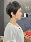 ショートボブ/大人巻き/ぷつっとボブ/ナチュラルモード/高松