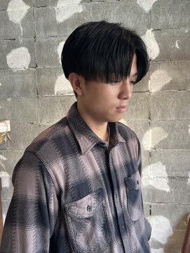 ソワ 四日市(soie) 【soie岡村】センターパートマッシュ／ツーブロック