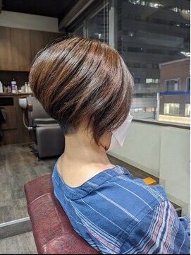 アクロス ヘアー デザイン 蒲田東口(across hairdesign) 刈り上げショート