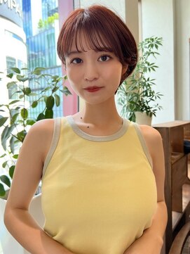 アンバー 池袋(amber) ボブ/ハンサムショート/切りっぱなしボブ[池袋駅]