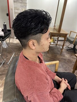 ハルクファースト 札幌(HRK 1st.) ツイストスパイラルパーマ/メンズカット/波巻きパーマ/札幌/大通