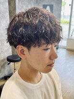 デプト(DEPT.)&nbsp;ツイストパーマ/マッシュ/メンズカット/パーマ/メンズサロン眉毛