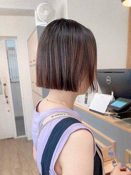 ネオリーブ クーロ(Neolive curro) 小顔タッセルボブ×美髪[ぱつっとボブ/縮毛矯正/横浜韓国]