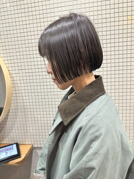 キセツ(ki se tsu) 首が長く綺麗に見えるコンパクトボブ