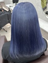 アン ブリーチ 大宮駅東口店(UN BLEACH)&nbsp;透明感たっぷり清涼感ネイビーブルー