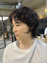 ナループロアオハナ(Nalu pu loa ohana)&nbsp;ウルフカット/ウルフパーマ/癖毛/癖毛カット/ショートパーマ