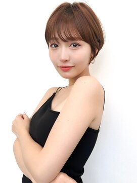 ゴカン バイ ジル ブラン 名古屋(Gokan by JIL BLAN) ハイライトバレイヤージュダブルカラーショートカット30代40代