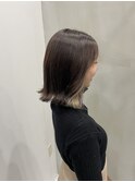 切りっぱなしボブ