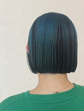 フーガ 新越谷蒲生店(fuuga) アンブレラカラー×切りっぱなしボブ