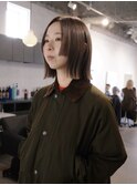 【外ハネボブ/阿部達哉】顔まわりカット/前髪カット