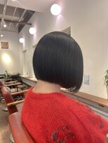 モップス 金沢文庫店(MOPS)&nbsp;垢抜けミニボブ「ブリーチ/ダブルカラー/髪質改善/金沢文庫駅」