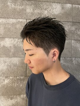 ニアウ 伊勢崎連取店(Niau) メンズショートツイストパーマメンズパーマ