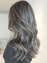ヘアサロンラルガ 下曽根店(Hair salon Raruga) ハイライトカラーミルクティーベージュレイヤーカット