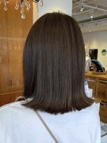 ミスト(mist) 〔mist:木村〕切りっぱなしボブ/外ハネボブ/オリーブカラー #60