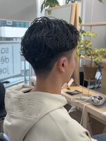 サロンドジョー(salon de joe) メンズカットツイストスパイラルパーマシャドウパーマショート