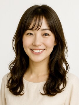 グレカ(GRECA) 揺れるロングレイヤー × ナチュラルブラウン