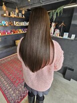 リンダイーロ(Linda Hiro)&nbsp;【札幌円山】イルミナカラー/ストレートヘア/艶カラー/透明感