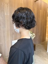 トップヘアーヒルズ 安城(TOP HAIR HILLS)&nbsp;ミニボブ可愛いパーマ/20代/30代