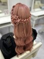 ヘアセットアリエス(aries) ヨシンモリで大人っぽく仕上げてます!