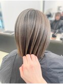 O-TETE ミルクティーグレージュバレイヤージュ