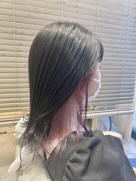 イメージア ボーノ相模大野店(IMAGE-A) 【さりげ可愛い】インナーカラーボブ