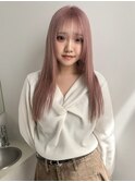 くすみピンク