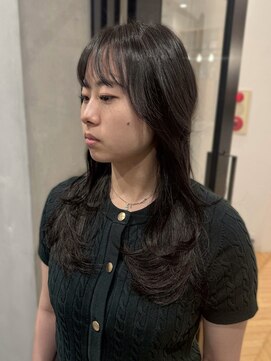 ラヴィズム 長岡店(LUVISM) 韓国/顔周りレイヤー/ダブルカラー/ベージュ/前髪新潟長岡宮関