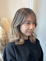 エレメント 五反田店(EREMENT)&nbsp;着物/メルティカラー/似合わせカット/ウェーブミディアム/五反田