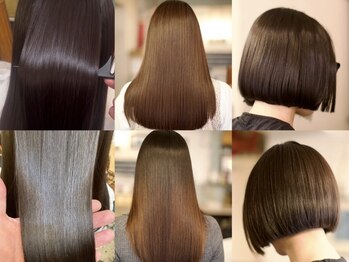 スリースリーナイン ヘアーアンドメイク(339 hair&make)の写真/今までコンプレックスだった癖毛の悩み、美髪/縮毛矯正と髪質改善で徹底解決！指通りをツルツルにします！