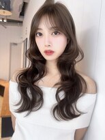 アルバム 池袋(ALBUM) 顔周りレイヤーフェイスフレーミングロング前髪カット_F1060