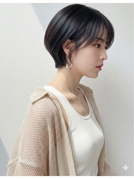 アース 豊橋店(HAIR&MAKE EARTH) 耳掛けすっきりショートヘアー