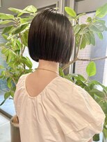 ノエ トトン(noe tton)&nbsp;黒髪カタログ/クラゲヘアー/オリーブグレー/名駅s7