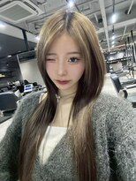 ザシェノンウメダ(THA CHAINON UMEDA) 着物ヘア/大人ガーリー/ダークアッシュ/似合わせカット/心斎橋