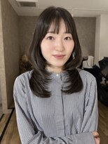 エトワ 中央店(etoi)&nbsp;大分ミディアムボブレイヤー軽め韓国レイヤーくびれスタイル