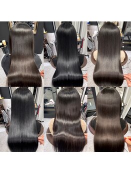 ケイタ(KEITA)の写真/【髪質改善&デザイン】圧倒的艶感！色んな種類のトリートメントを取り揃え、あなたに最適な薬剤を選定