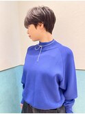 ハンサムショート/丸みショートボブ/20代30代40代50代/顔周り