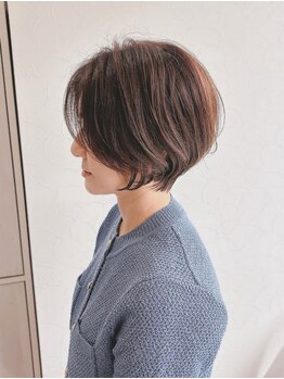 moku.【7/1 NEW OPEN（予定）】の写真/【トレンド/小顔ショート】人気のミニボブ&ハンサムショートで大胆スタイルチェンジもお任せ☆