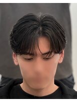 バース バイ ハピネス(BIRTH by happiness) フェザーパーマニュアンスパーマ曲がる縮毛矯正センターパート