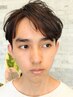 【藤野指名/男性限定】似合わせカット+マイクロバブル+アイブロウ