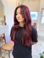 ナイーブヘアデザイン(NAiVE HAIR DESIGN) チェリーレッド
