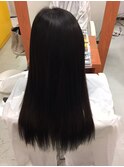 ナチュラルロングで清楚な黒髪に☆彡