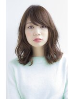 ラフ フロム ガーデン(Laf from GARDEN)&nbsp;寺尾拓巳　大人かわいいラベージュくびれヘアインナーカラーボブ