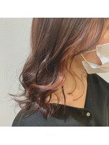 アッシュ 高津店(Ash)&nbsp;【イヤリングカラー】ピラミンゴオレンジ