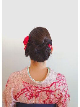 矢島美容室 荻窪店 和装　艶アップ